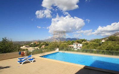 Cosy apartment with large terrace in Sierra Altea Golf.